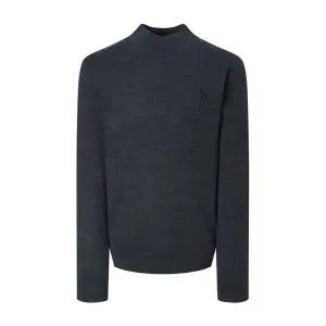 헤지스 차콜그레이 짜임 울 니트 WHSW4D435CG