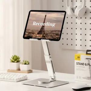 토비메모리 태블릿거치대 아이패드 거치대 갤러시탭 휴대용 책상 높이조절 패드 스탠드 필기