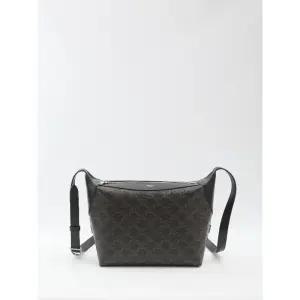 해리 트리옹프 캔버스 크로스바디 백 122332GUK 38SI 블랙 스크래치