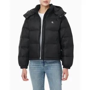 [롯데백화점]캘빈클라인 여성 에센셜 미드 웨잇 푸퍼 자켓(47D501G)