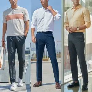 에어매쉬 히든밴딩 여름 스판 정장바지 30-38사이즈 3컬러 728057