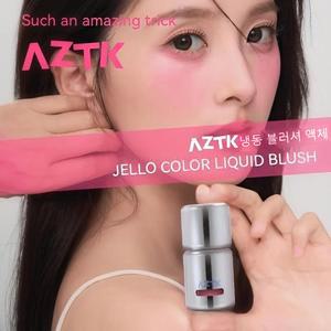 AZTK 블러셔 컬러 페이스 메이크업 리퀴드 블러쉬 JC04 보습 롱래스팅 뷰티 볼륨업 치크 화장품