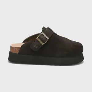 [폴더] 오찌 토피 스웨이드 클로그 브라운 여성 FLOTFA3W47