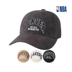 [롯데백화점]엔비에이 남여공용 볼캡 모자 코듀로이 골덴 골지 자수 레터링 베이직 무지 (N255AP462P)