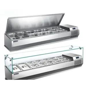 업소용 토핑 냉장고 재료 냉장 반찬 찬밧드 토핑냉장고 가게