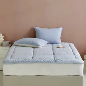 [모던하우스] 모던하우스 촉촉한 밀키 소프트벨벳 토퍼 슈퍼싱글 블루 CV2225154