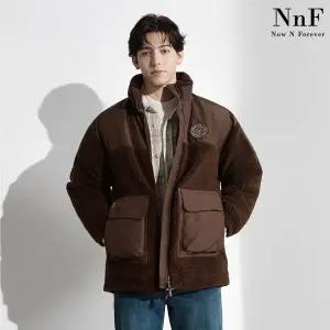 [Now n Forever] NnF 25FW 남성 우븐패치 덤블점퍼 1종