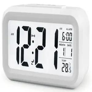 달력 알람 온도계 올인원 디지털 탁상 시계