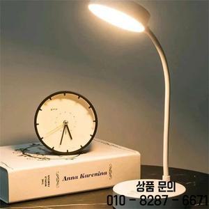 충전식 테이블 램프 USB 플러그 책상 독서등 야간 조명 LED 3단계 밝기 눈 보호 침실용