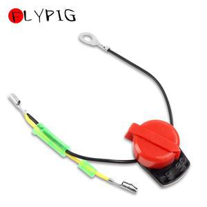 엔진 전원 정지 온 오프 킬 스위치 제어 2 와이어  혼다 호환 GX120 5.5hp 호환 전동 발전기용