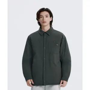 내셔널지오그래픽 NATIONALGEOGRAPHIC N254UPD901 셔츠형 패딩 점퍼 WOOD GREY N254UPD901139 372578