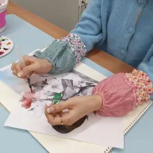 프릴 미니 팔토시 반토시 미니형