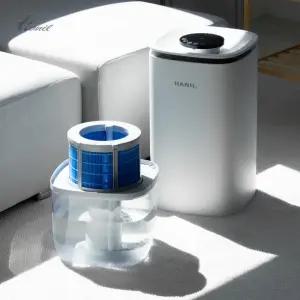 한일 자연 기화식 온열 가습기 자동 습도조절 대용량 8L