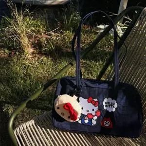 정품 baggu hellokitty 가방 볼링 숄더백 나일론 토트백 스포츠 여행 에코백 보스턴백