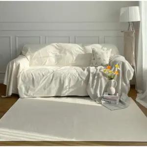 한스갤러리 대형 러그 매트 솔리드 아이보리 200X300