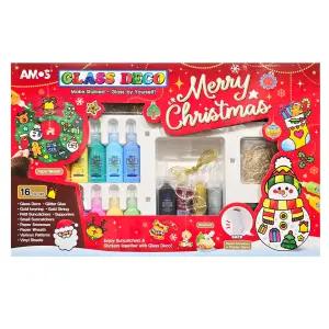 아모스 글라스데코 크리스마스 코스트코 물감 놀이 크리스마스 선물 트리 장식 꾸미기 놀이