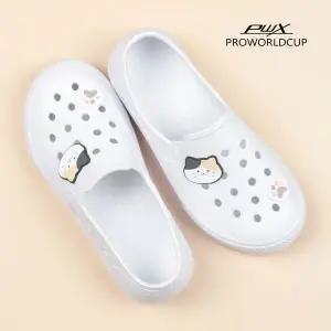 [보리보리/프로월드컵]PWX키즈 캣 EVA실내화(WT)