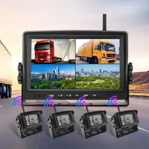 지게차 블랙박스 고화질 카메라 4채널 크레인 후방 녹화