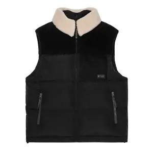 코닥 브라우니 컬러블록 다운 베스트 K4423LDV95-BLK