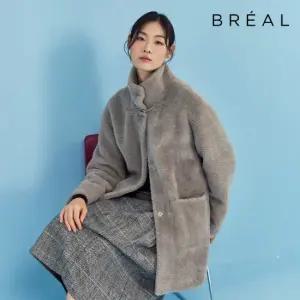 브리엘 25FW FAUX 무스탕 코트 1종