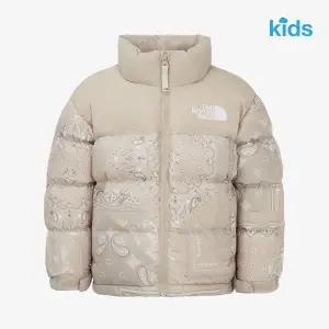 [노스페이스] 키즈 키즈 프린트 눕시 자켓 (RDS) BEIGE NJ1DR65S