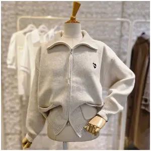 [대구백화점] [무자크]하이넥집업니트가디건(MP8WKC12)