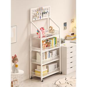 동굴판 책꽂이 이동식 선반 가정용 거실 다층 간이 콤비네이션 학생책 수납장