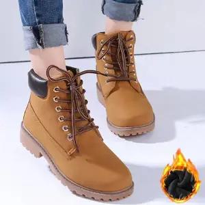 남여공용 부츠 캐주얼 워크 기모 남성 방한 부츠 패션 겨울 팀버랜드 트레킹화 데일리 워커화 워커 여성