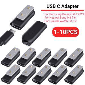마그네틱 C 타입 충전기 어댑터, 삼성 갤럭시 핏 3, 화웨이 워치