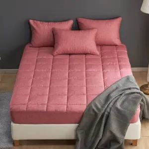 더크린 볼륨업 토퍼 매트리스커버 Q핑크 침대 퀸방수 사이즈