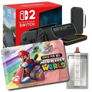 [강화액정필름 + 전용파우치 포함] 닌텐도 스위치2 마리오카트월드