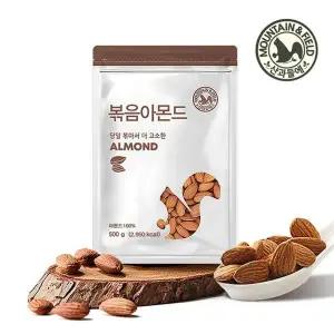 [산과들에] 25년산 출고당일볶는 볶음아몬드 500g+500g (총 1kg 견과류)..[33329633]