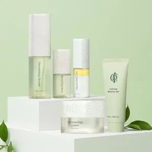 [INCELLDERM 인셀덤] 인셀덤 기초 5종세트 부스터 세럼 크림 오일미스트 카밍젤 쇼핑백 포함