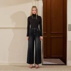 [갤러리아] [BLUE LABEL] 와이드 턱 속기모 데님 팬츠 ER4ODP02