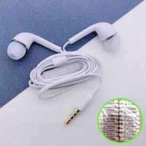 기본형 유선이어폰 10개 갤럭시 노트북 이어폰벌크 칼국수 안드로이드 핸드폰 어학용