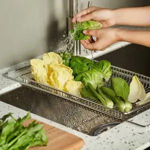 바겐슈타이거 와이어형 싱크플레이트 스텐 싱크대 거치대