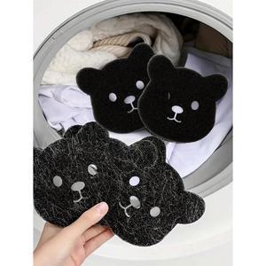 세탁기먼지거름망 12pcs 재사용 가능한 애완 동물 헤어 리무버 세탁 스폰지 모양 세탁기 효과적인 와인딩 청소 도구