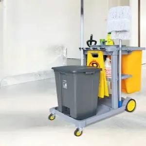 청소용카트 청소도구 사무실 호텔 핸드카 청소구루마 추출 대차 슈퍼차저 수레 건물 두꺼운