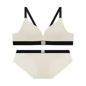 코데즈컴바인 codescombineinnerwear 드리밍 볼륨 노와이어 햄팬티 세트크림