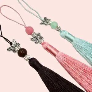 술노리개 큐빅 나비펜던트 노리개 한복장신구