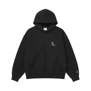 [11월 19일 배송] THE DREAMER 중량담요 후드티 블랙