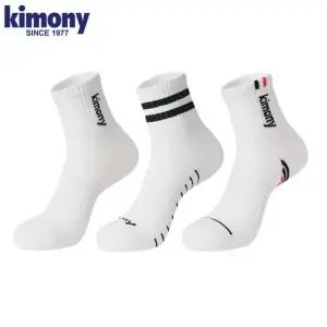 키모니 2025 스포츠 남성 장목 양말 배드민턴 테니스 양말 KSS502