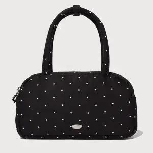 커버낫 클로버하트 도트 토트백 블랙 B1 CO2507TB85 BK