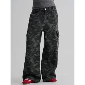 [에잇세컨즈] 카모 카고 기모 팬츠  애쉬 (125X21MQ64)