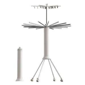 이동형 접이식 스탠딩 우산형 빨래 건조대