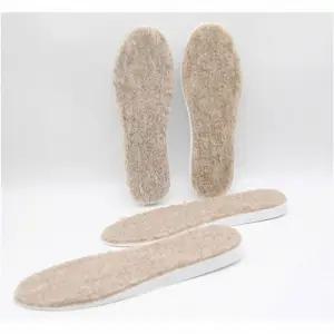 여성 겨울 따뜻한 인조 양털 기본 깔창 키높이 1.5cm