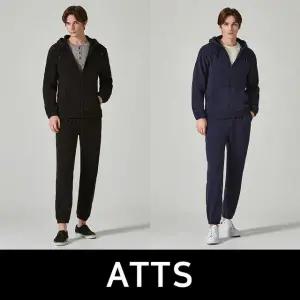 엣츠 남성 플리스 기모셋업