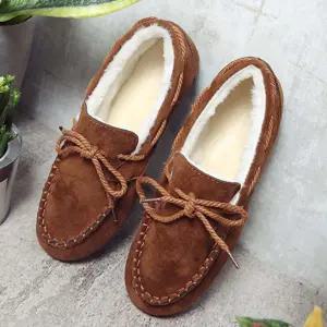 털신발 편한로퍼 단화 겨울구두 여성로퍼