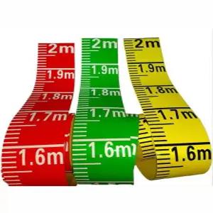 수위 자 측정 경계 야간 스트립 관찰 스티커 반사 수로