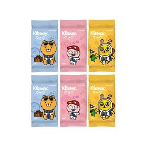 크리넥스 수앤수 카카오 물티슈 20매 X 6개